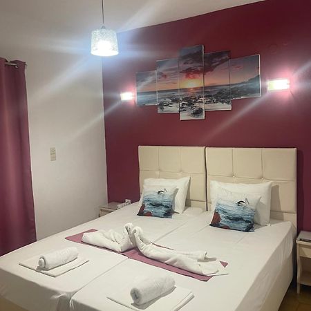 Pansion Katerina Hotel Skala Eresou Bagian luar foto