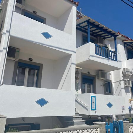 Pansion Katerina Hotel Skala Eresou Bagian luar foto