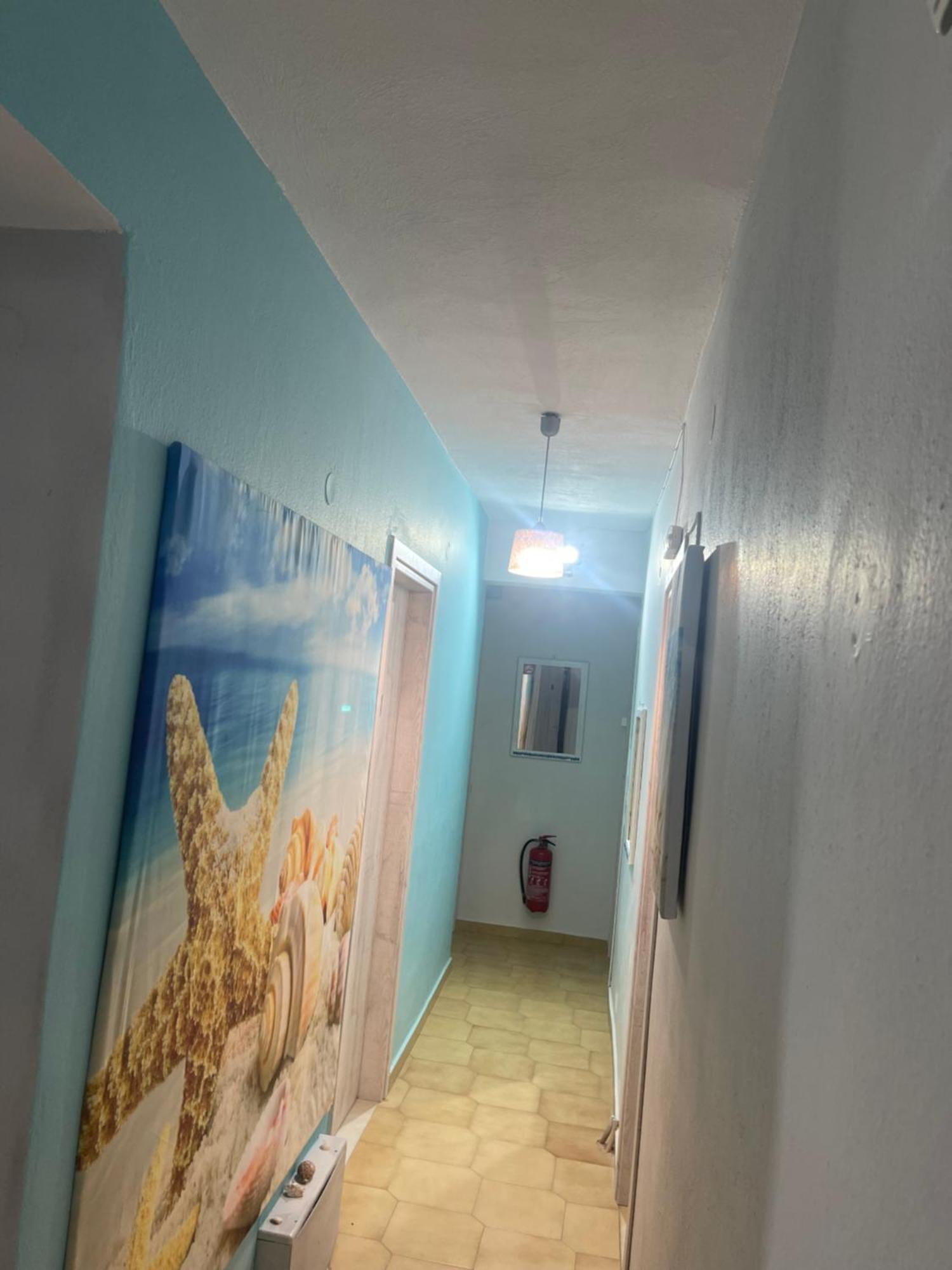 Pansion Katerina Hotel Skala Eresou Bagian luar foto