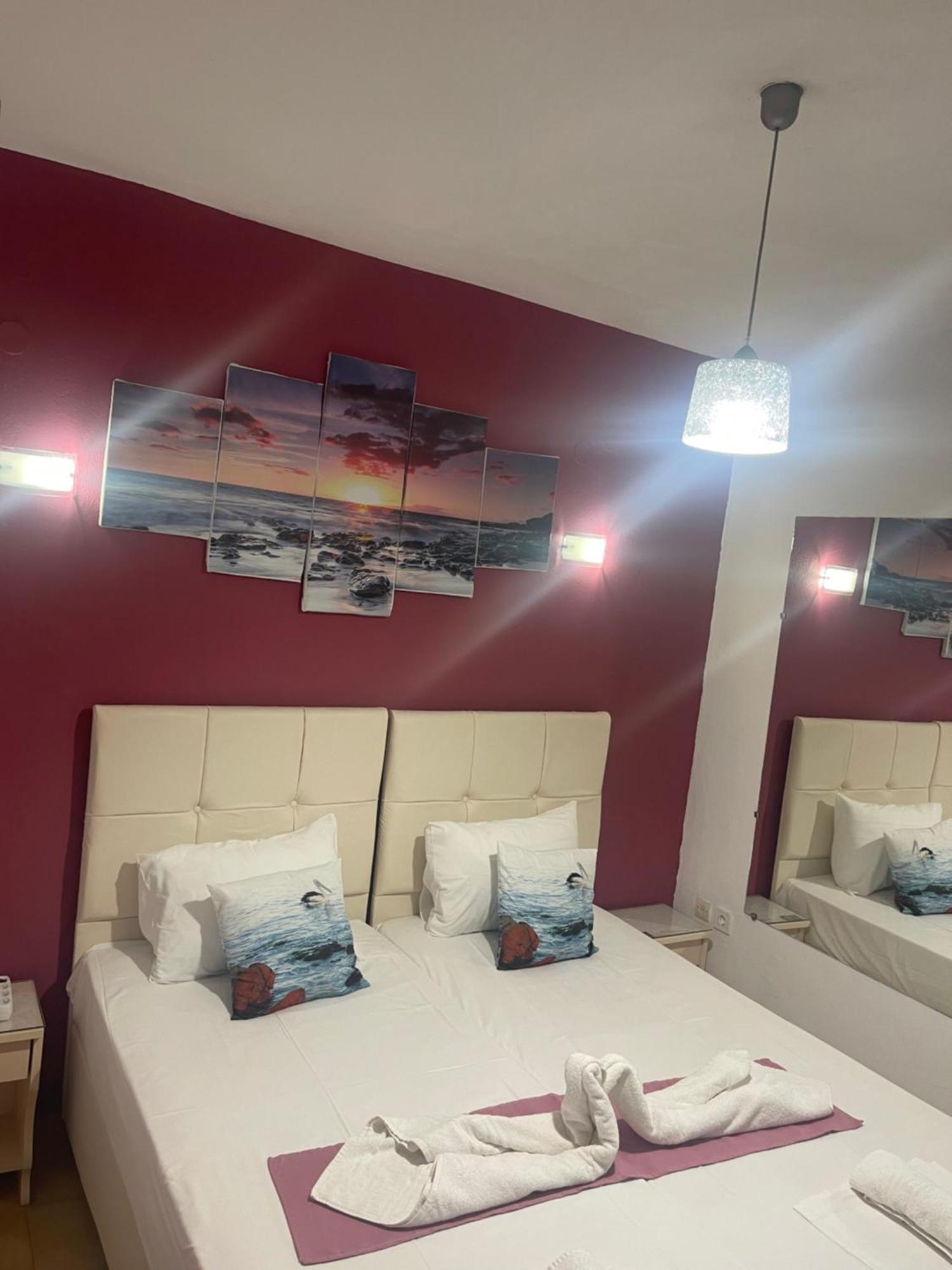 Pansion Katerina Hotel Skala Eresou Bagian luar foto